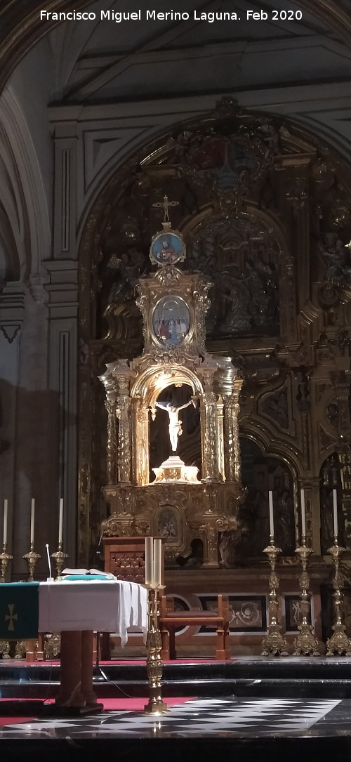 Bas�lica de San Ildefonso. Tabern�culo - Bas�lica de San Ildefonso. Tabern�culo. 