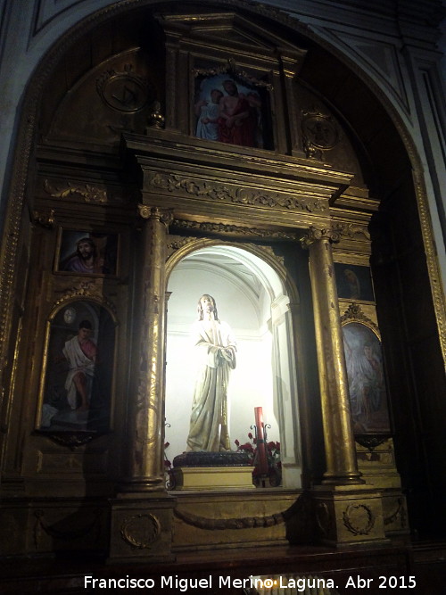 Baslica de San Ildefonso. Altar de Jess Preso - Baslica de San Ildefonso. Altar de Jess Preso. 