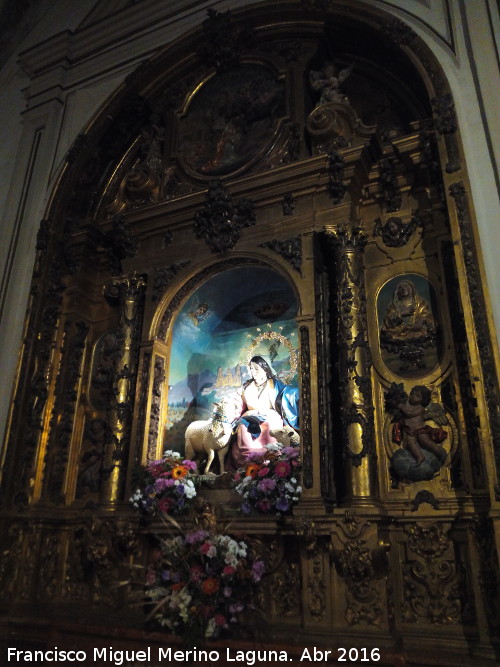 Baslica de San Ildefonso. Altar de la Divina Pastora - Baslica de San Ildefonso. Altar de la Divina Pastora. 