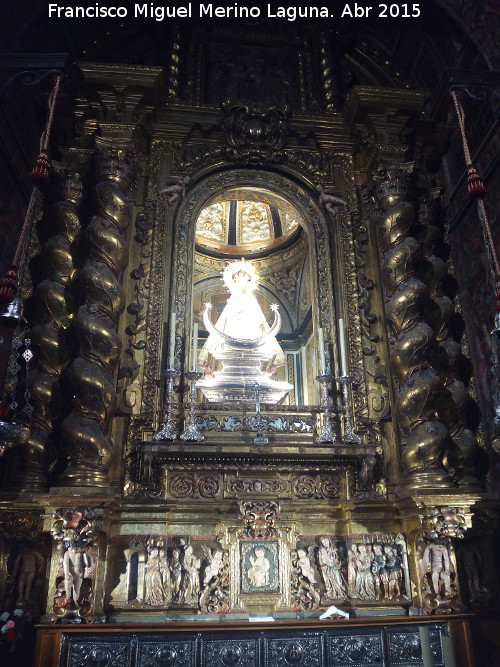 Baslica de San Ildefonso. Capilla de la Virgen de la Capilla - Baslica de San Ildefonso. Capilla de la Virgen de la Capilla. Retablo y camarn