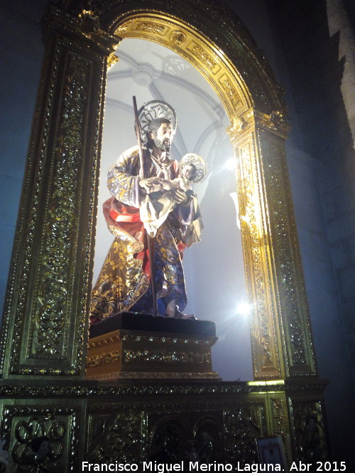 Baslica de San Ildefonso. Altar de San Jos - Baslica de San Ildefonso. Altar de San Jos. 