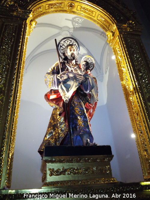 Baslica de San Ildefonso. Altar de San Jos - Baslica de San Ildefonso. Altar de San Jos. 