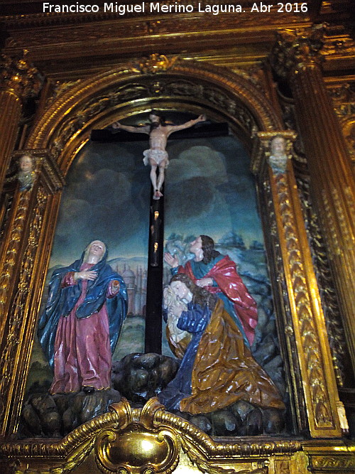 Baslica de San Ildefonso. Altar de la Virgen de la Antigua o del Cristo del Valle - Baslica de San Ildefonso. Altar de la Virgen de la Antigua o del Cristo del Valle. 