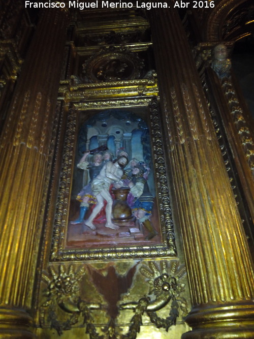 Baslica de San Ildefonso. Altar de la Virgen de la Antigua o del Cristo del Valle - Baslica de San Ildefonso. Altar de la Virgen de la Antigua o del Cristo del Valle. 