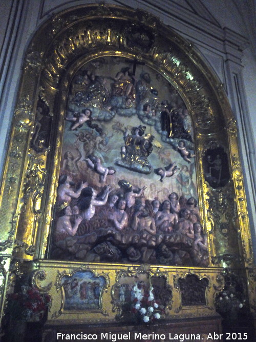 Baslica de San Ildefonso. Altar de las Almas - Baslica de San Ildefonso. Altar de las Almas. 