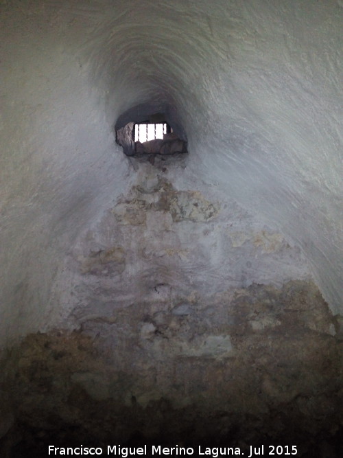 Baslica de San Ildefonso. Criptas - Baslica de San Ildefonso. Criptas. Respiradero