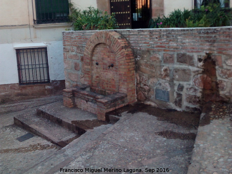 Fuente de la Calle Fugitivos - Fuente de la Calle Fugitivos. 