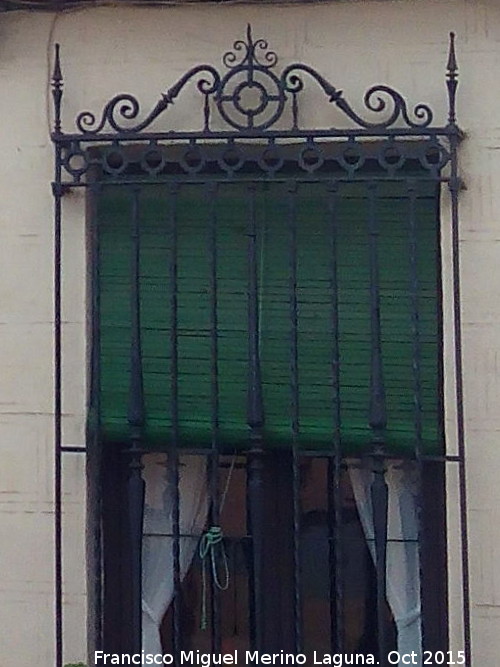 Casa de la Calle Fugitivos n 2 - Casa de la Calle Fugitivos n 2. Reja