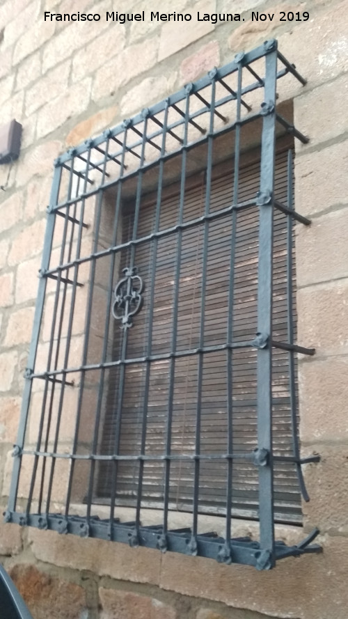 Casona de los Prez Caballero - Casona de los Prez Caballero. Reja de rosetas