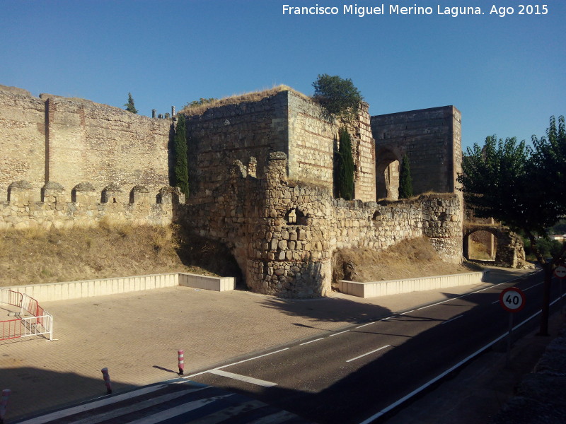 Castillo de Escalona - Castillo de Escalona. Antemuro