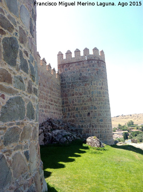 Muralla de vila - Muralla de vila. 