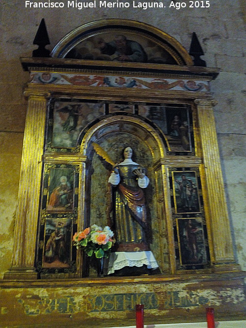 Ermita de San Segundo - Ermita de San Segundo. Altar lateral