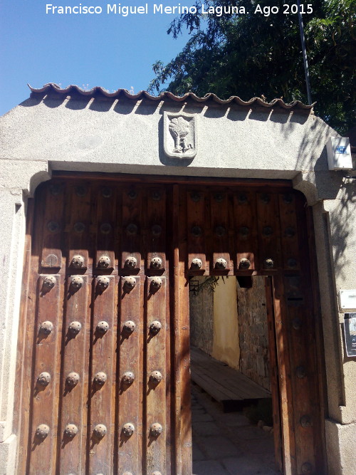 Palacio de Travesedo y Silvela - Palacio de Travesedo y Silvela. Puerta de la lonja