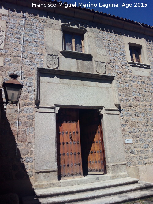 Palacio de Travesedo y Silvela - Palacio de Travesedo y Silvela. Portada