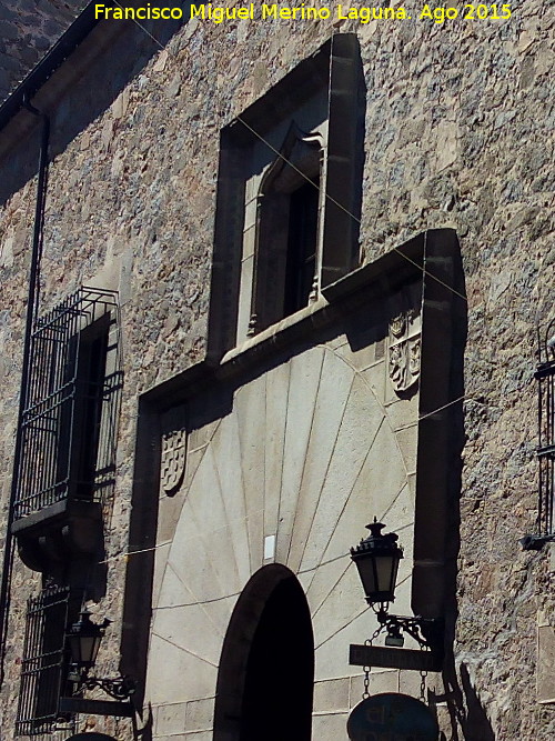 Palacio de los Velada - Palacio de los Velada. Portada