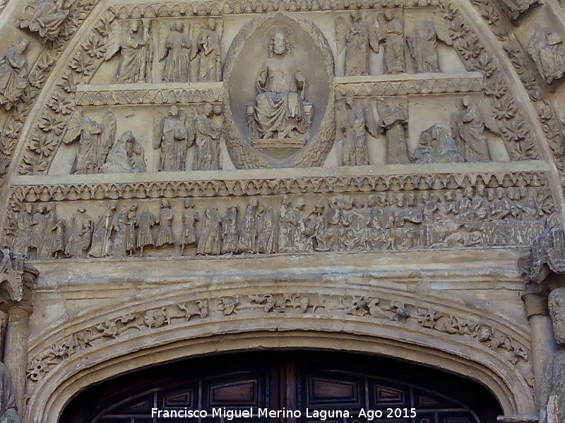 Catedral de vila. Puerta Norte - Catedral de vila. Puerta Norte. 