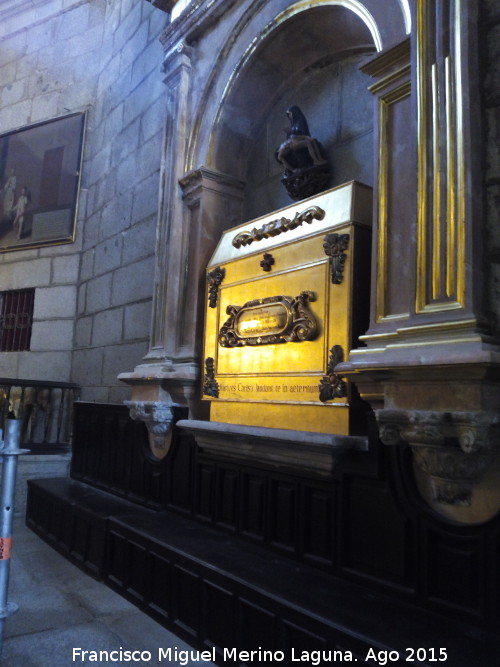 Catedral de vila. Capilla de la Concepcin - Catedral de vila. Capilla de la Concepcin. Sepulcro