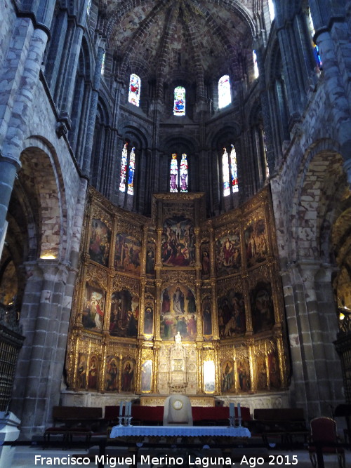 Catedral de vila. Presbiterio - Catedral de vila. Presbiterio. 