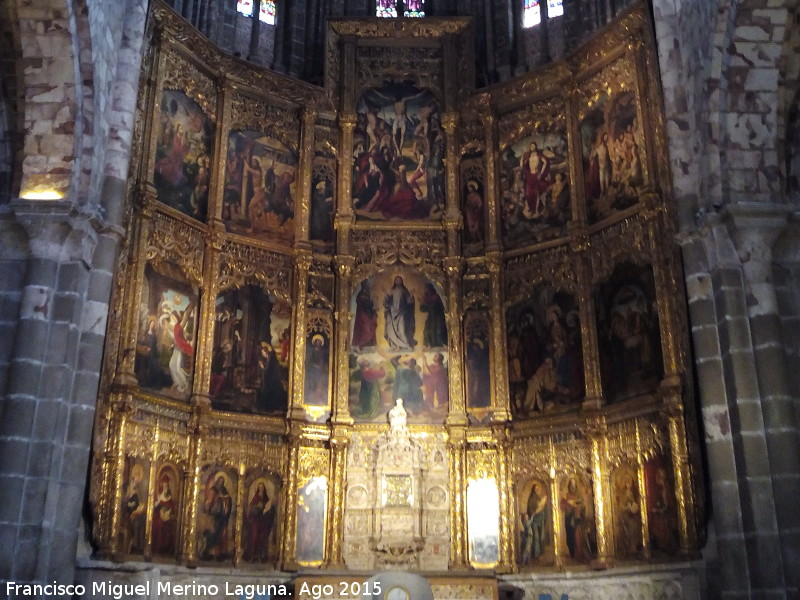 Catedral de vila. Retablo Mayor - Catedral de vila. Retablo Mayor. 