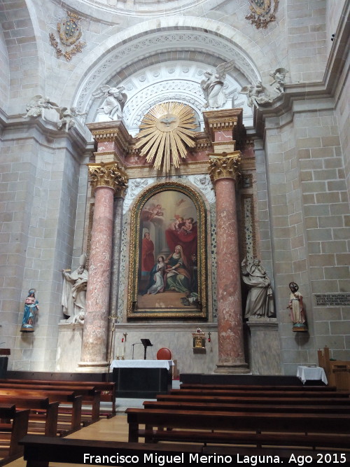 Catedral de vila. Capilla del Sagrado Corazn - Catedral de vila. Capilla del Sagrado Corazn. 