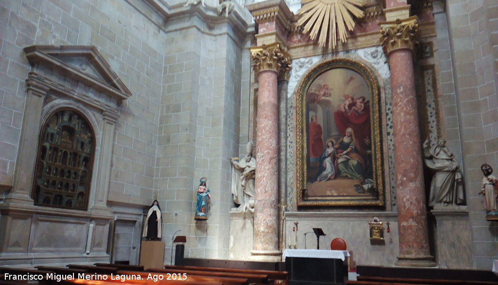 Catedral de vila. Capilla del Sagrado Corazn - Catedral de vila. Capilla del Sagrado Corazn. 