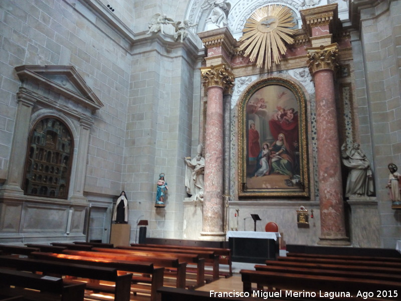 Catedral de vila. Capilla del Sagrado Corazn - Catedral de vila. Capilla del Sagrado Corazn. 