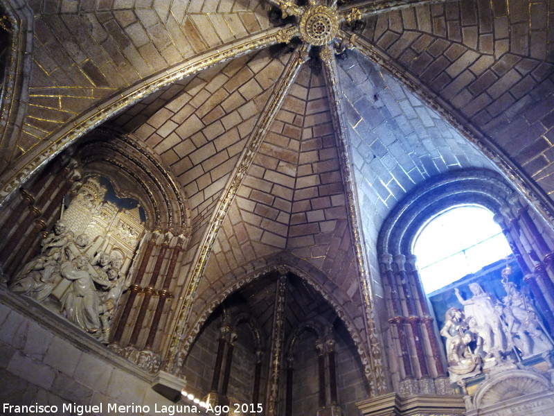 Catedral de vila. Capilla de San Bernab - Catedral de vila. Capilla de San Bernab. Bveda