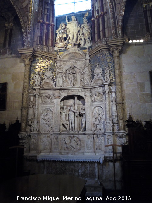 Catedral de vila. Capilla de San Bernab - Catedral de vila. Capilla de San Bernab. Retablo