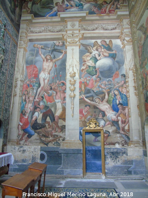Santa Teresa de Jess - Santa Teresa de Jess. Puerta del confesionario de Santa Teresa de Jess. Convento de San Esteban - Salamanca