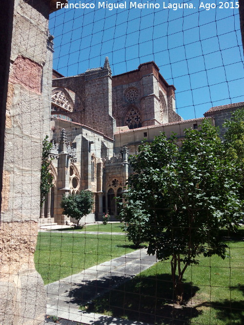 Catedral de vila. Claustro - Catedral de vila. Claustro. 