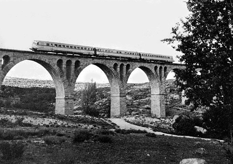 Puente de Salamanca - Puente de Salamanca. Foto antigua
