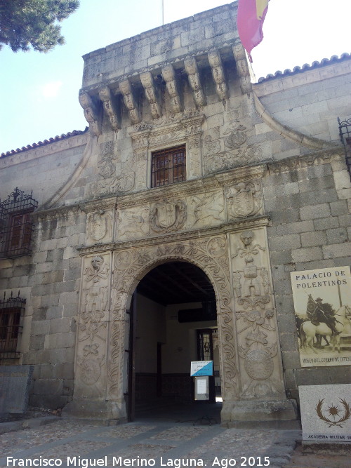 Palacio de Polentinos - Palacio de Polentinos. Portada