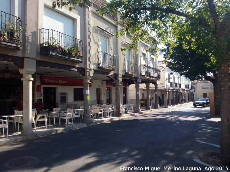 Plaza Infante Don Juan Manuel - Plaza Infante Don Juan Manuel. Soportales