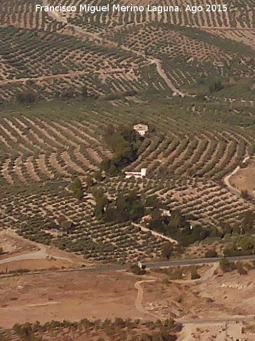 Molino del Barranquillo - Molino del Barranquillo. Desde la Serrezuela de Bedmar