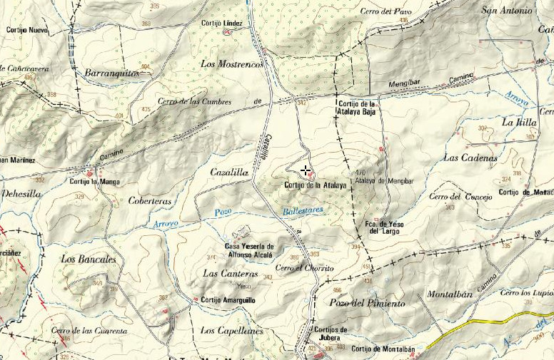 Cortijo de la Atalaya - Cortijo de la Atalaya. Mapa