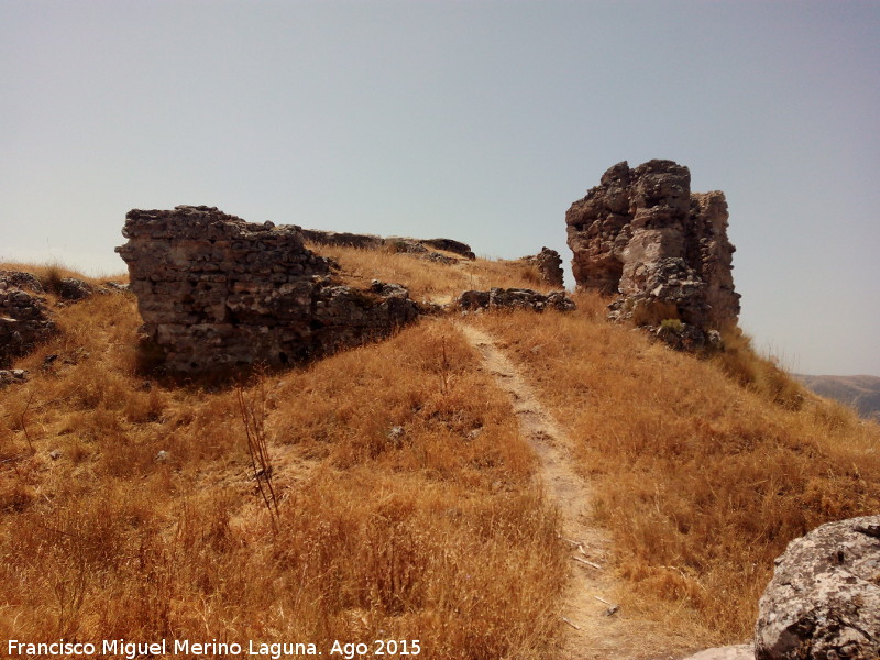 Castillo de Arenas. Recinto Superior - Castillo de Arenas. Recinto Superior. 