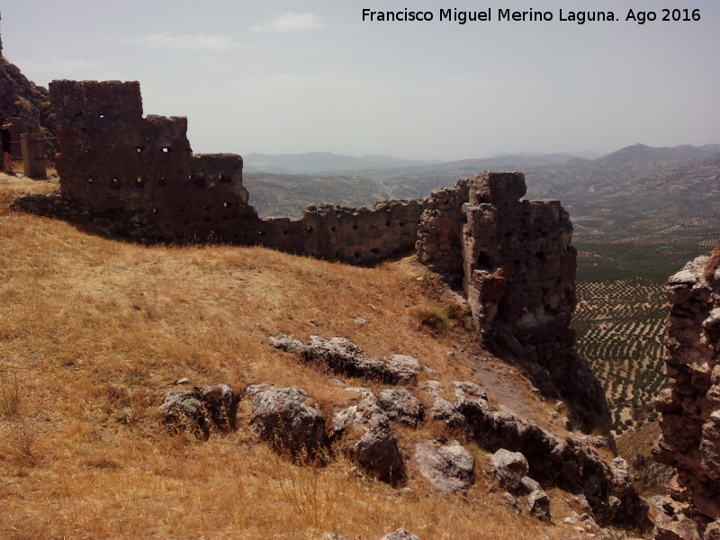 Castillo de Arenas. Recinto Inferior - Castillo de Arenas. Recinto Inferior. Torren de Tapial