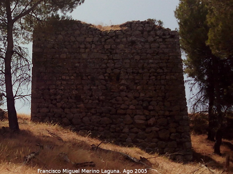 Castillo de Arenas. Recinto Inferior - Castillo de Arenas. Recinto Inferior. Torren con habitculo