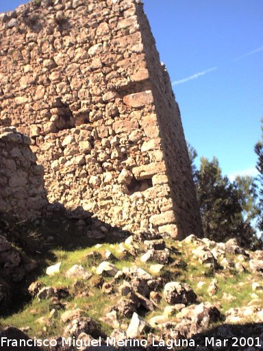 Castillo de Arenas. Recinto Inferior - Castillo de Arenas. Recinto Inferior. Torren