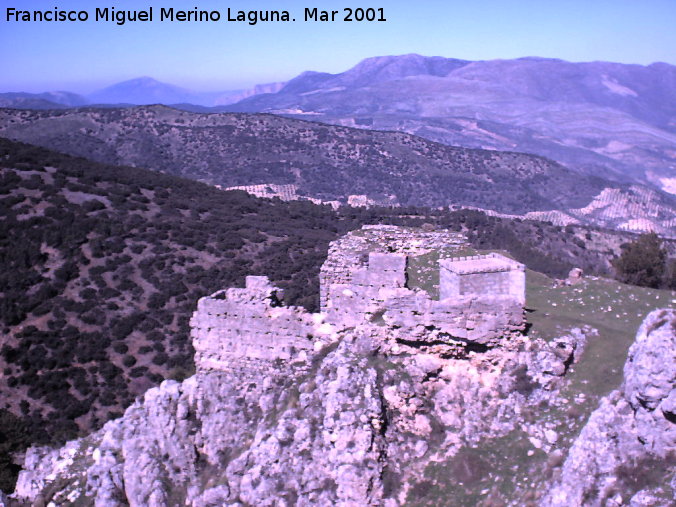 Castillo de Arenas. Recinto Inferior - Castillo de Arenas. Recinto Inferior. Desde el recinto superior