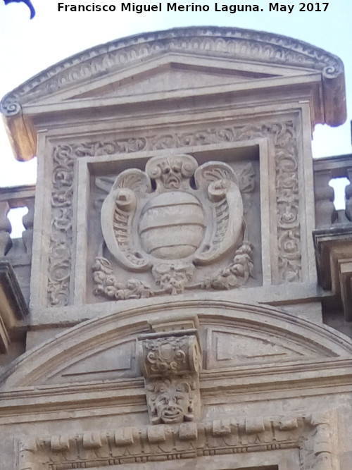 Palacio de los Venegas de Henestrosa - Palacio de los Venegas de Henestrosa. Escudo