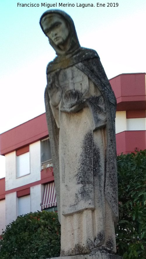 Monumento al Beato Marcos Criado - Monumento al Beato Marcos Criado. Estatua