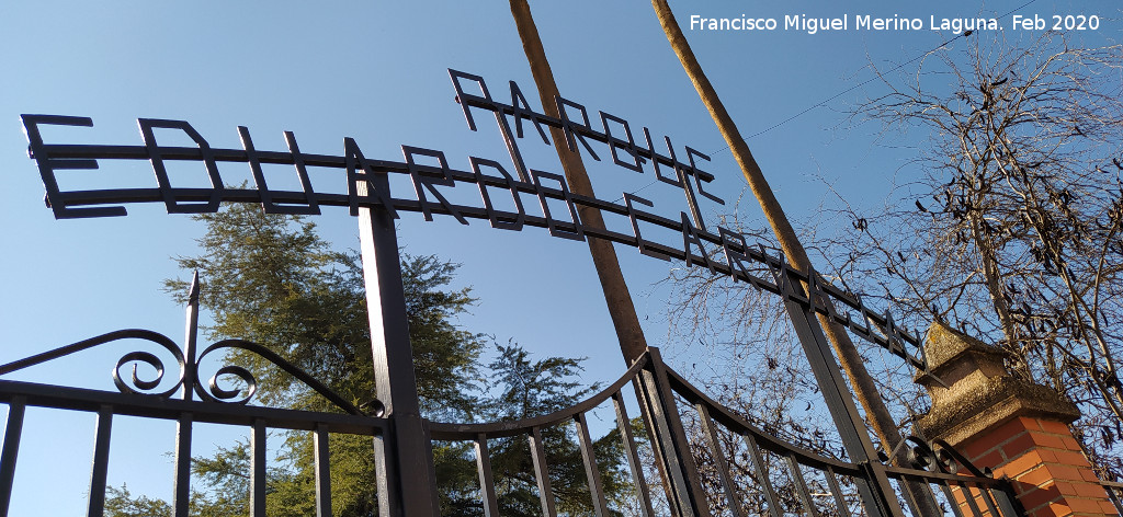 Parque Eduardo Carvajal (El Vivero) - Parque Eduardo Carvajal (El Vivero). Nombre