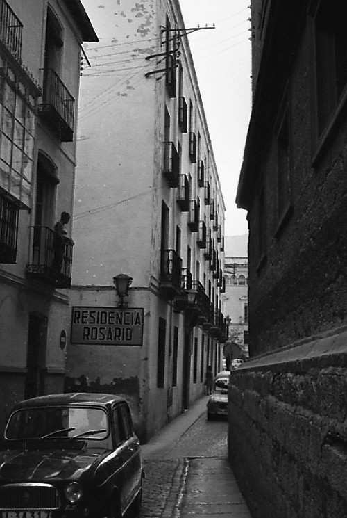 Edificio del Hotel Rosario - Edificio del Hotel Rosario. Foto antigua