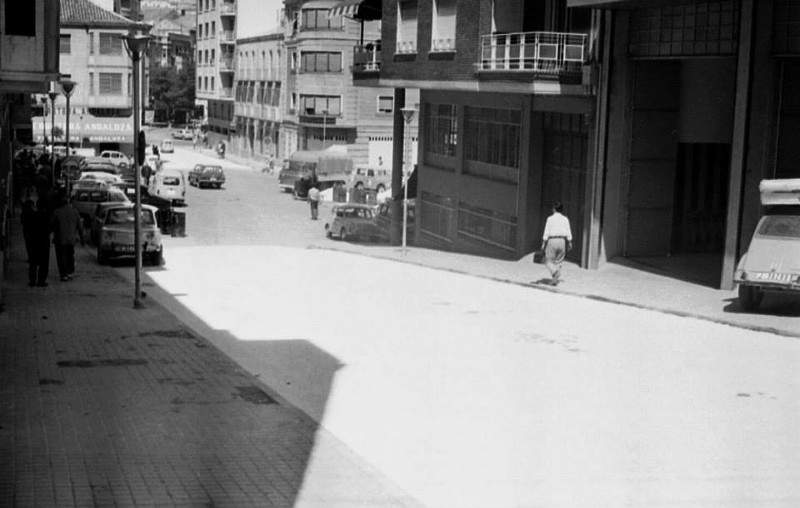 Calle Pio XII - Calle Pio XII. Foto antigua