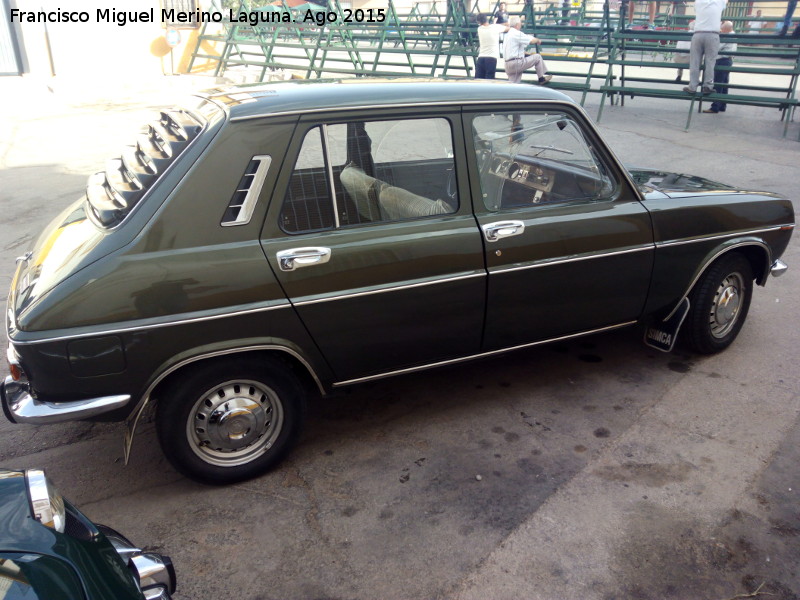 Simca 1200 - Simca 1200. Navas de San Juan