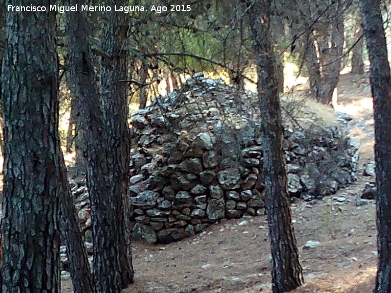 Chozo de la Hoya de la Sierra - Chozo de la Hoya de la Sierra. Parte trasera