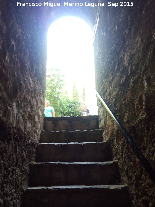 Molino de Fuente Ribera - Molino de Fuente Ribera. Escaleras
