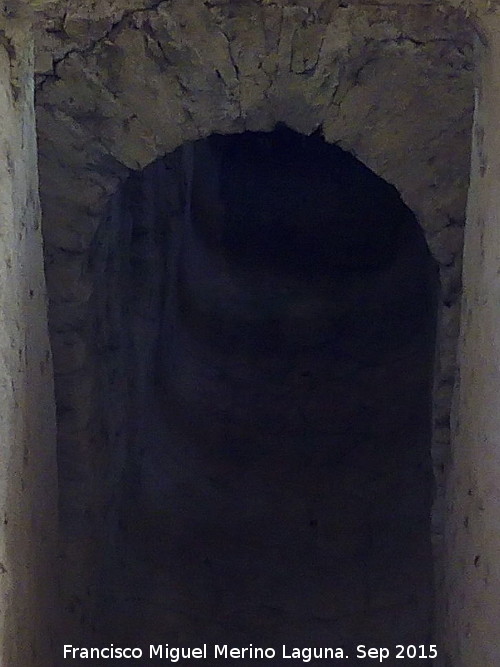 Horno romano de El Ruedo - Horno romano de El Ruedo. Interior