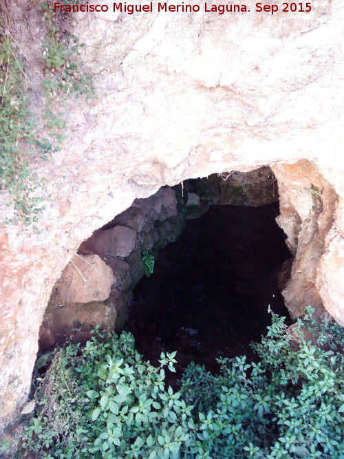 Mina de Agua El Melero - Mina de Agua El Melero. Una de las entradas